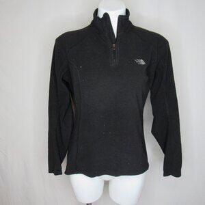 The North Face Black Fleece 1/4 Zip Pullover Top Women's M Medium